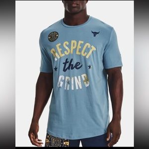 Under Armour Men's Project Rock The Grind Shirt Size Large